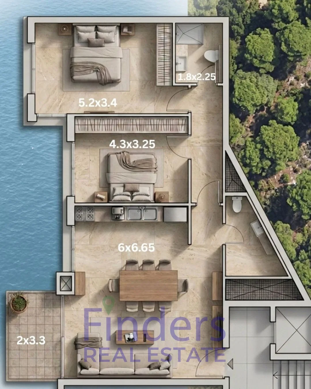 Apartment for sale in Broummana!, photo 3